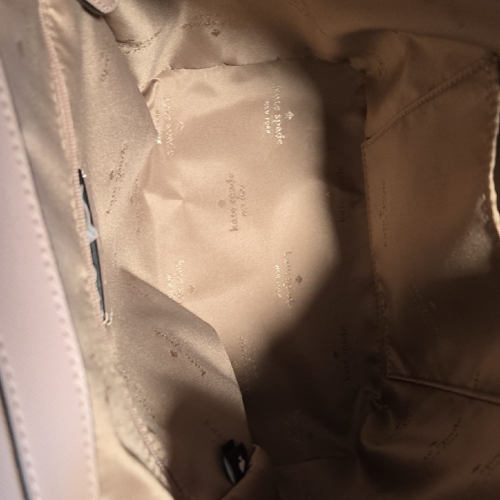 Kate Spade Black, Cream, and Tan Backpack Used Once, Great Condition - Picture 4 of 5